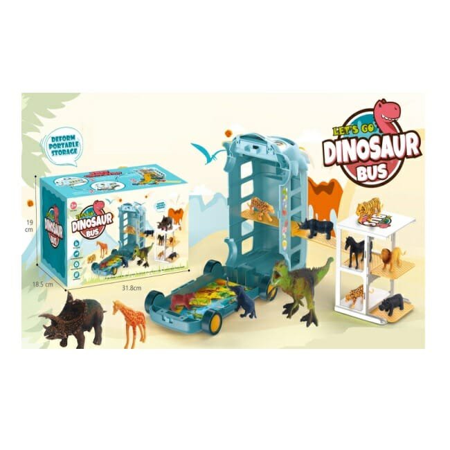 Dinosaur bus toy - T702B - 410271