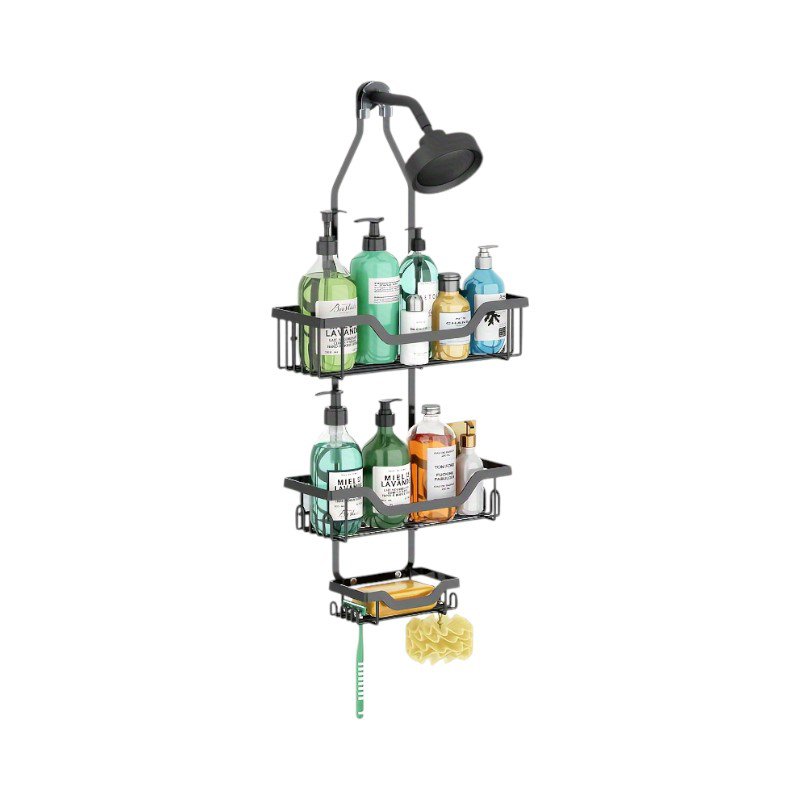 Hanging shower shelf - 7525 - 421618 - Black