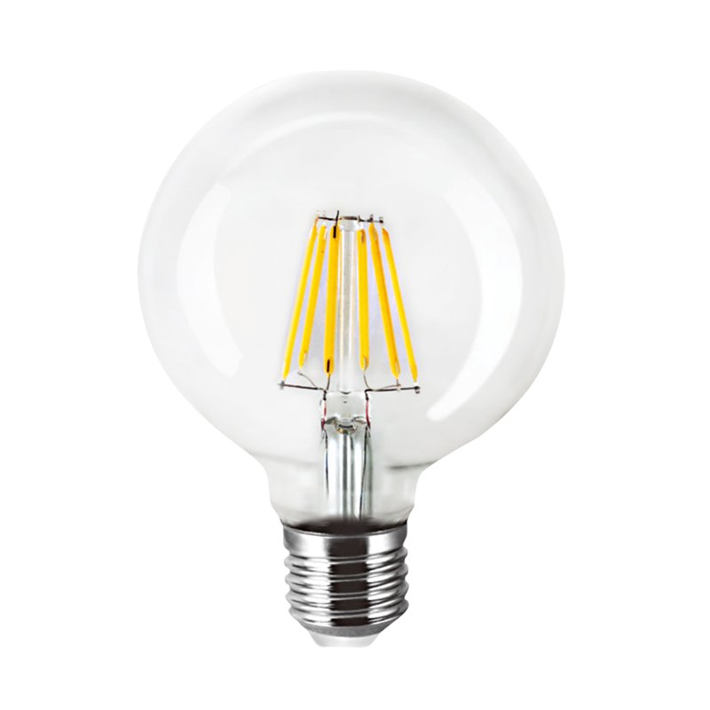 LED Filament Bulb bubble - G125 - E27 - 6W - 431749