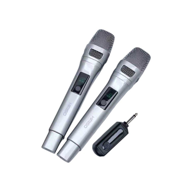 Set of 2 wireless microphones - KMS-904MC - 509045 - Silver