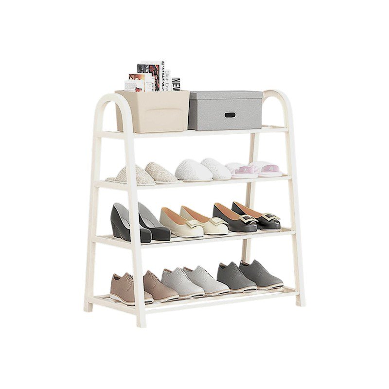 4-tier shoe rack - YH8810-4 - 55x63x28cm - 522435 - White