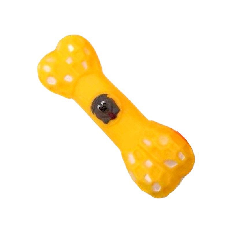 Игрушка для собаки Латексная кость - 15x5.2x3.5см - 12шт - 550300