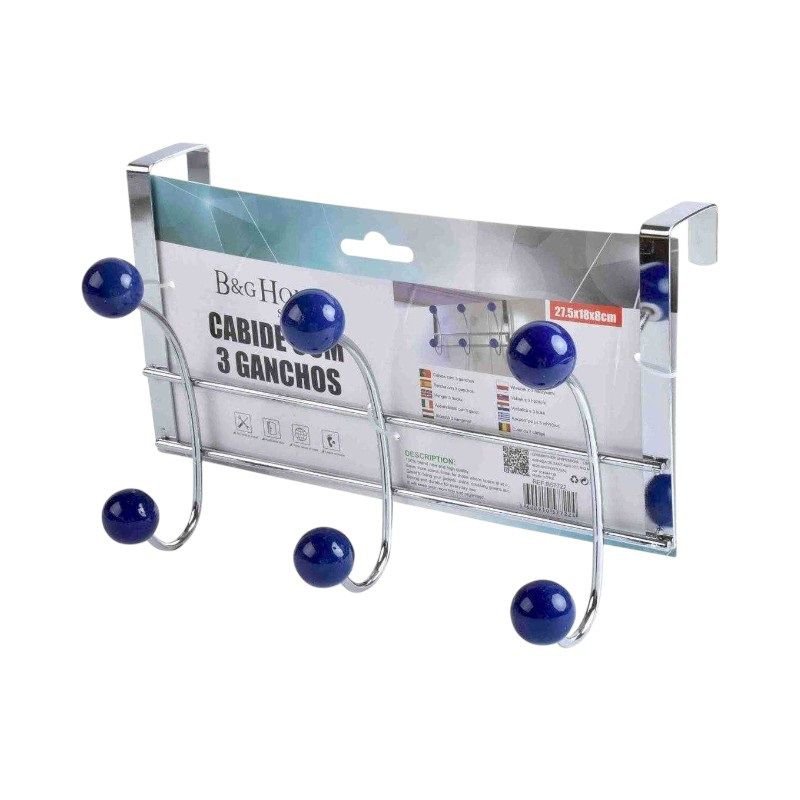 Metal door hanger 3 positions - OLD-6301 - 57722