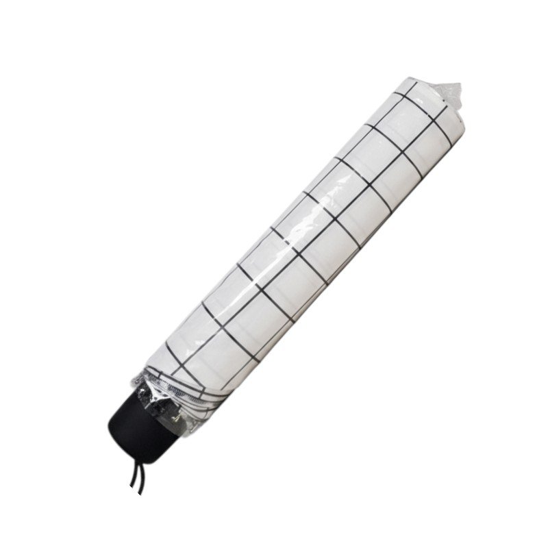 Folding umbrella - 8K - Tradesor - 585748 - White/Black