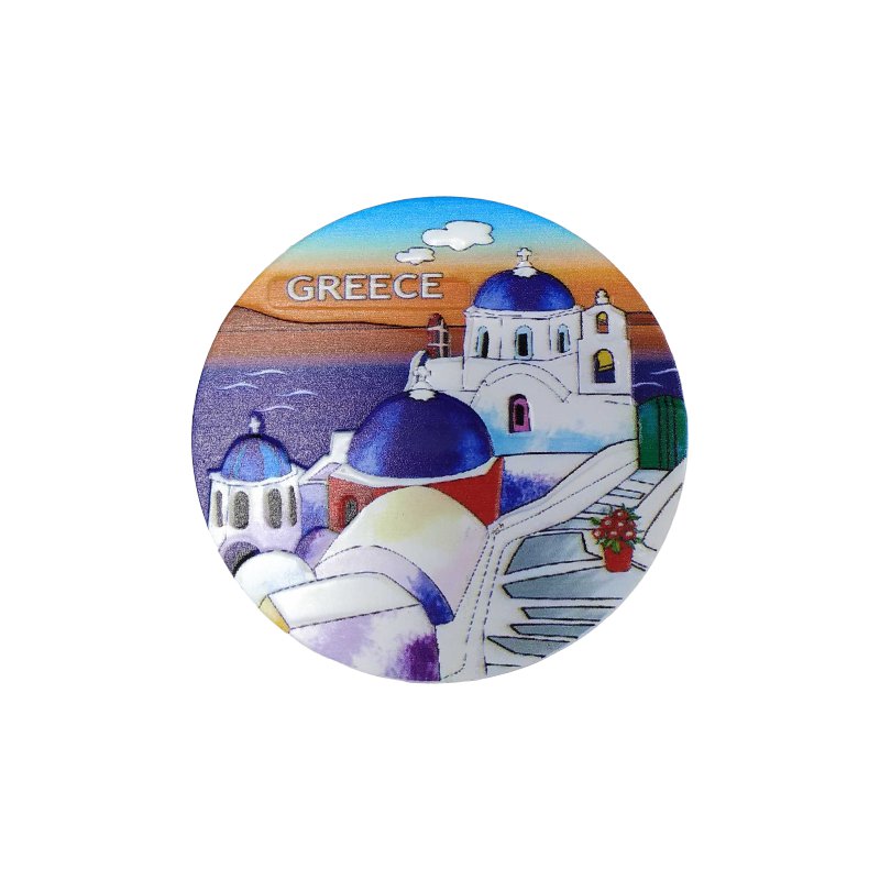 Tourist magnet Souvenir - Set 12pcs - Greece - 678333