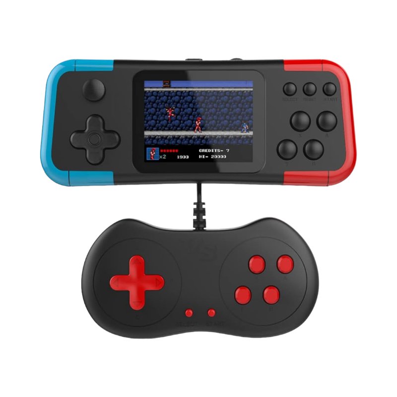 Портативная игровая консоль с контроллером - A12 - 811047 - Черный/Синий/Красный