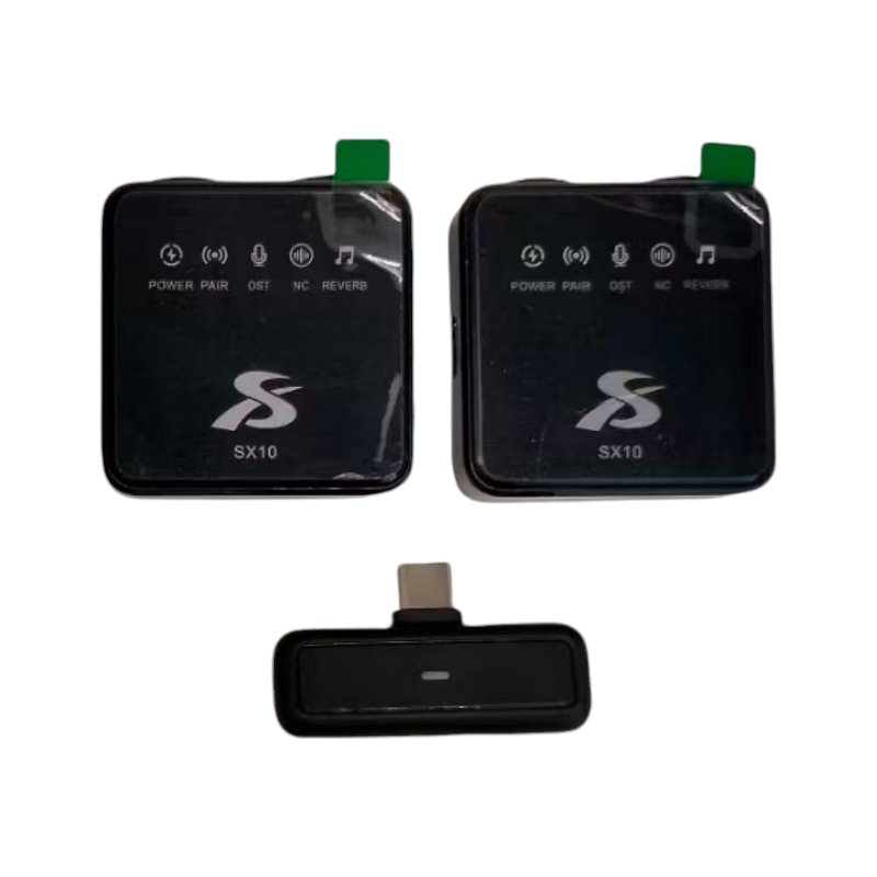 Wireless Mini Rechargeable Condenser Microphone for Audio Recording - iP/Lightning - SX10 - 811368