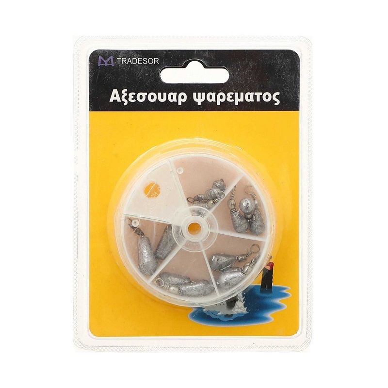Fishing sinkers - 5 sizes - 830220