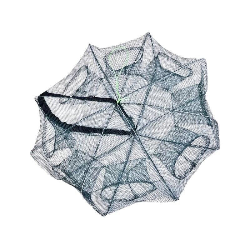 Складная рыболовная ловушка - Кьюртос с 8 входами - 23x70см - 831364