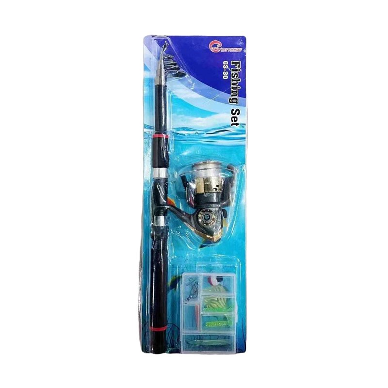 Fishing set with rod and accessories - GS-30 - 2.4m - 831491