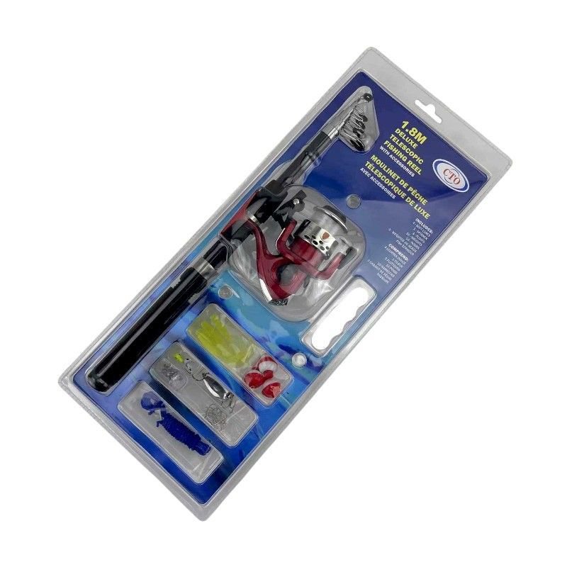 Fishing set with rod and accessories - XT-607A - 832166