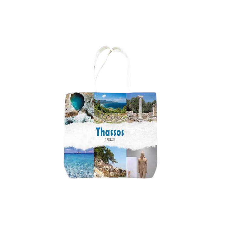 Тканевая туристическая сумка из канваса - Thassos - 45*40*10см - 871993