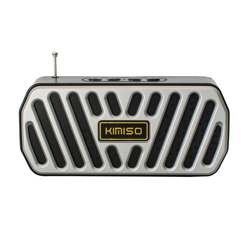 Ασύρματο ηχείο Bluetooth με φακό LED - KMS-05A - 885864 - Silver