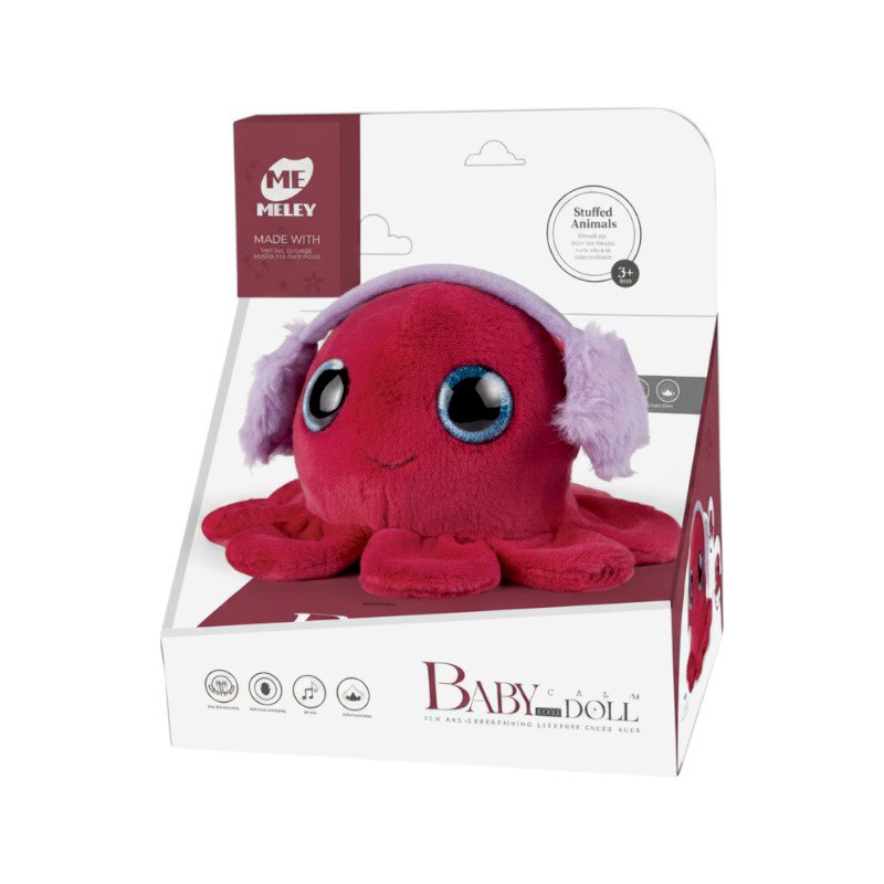 Plush Octopus with sounds - Mi-504Z - 917129