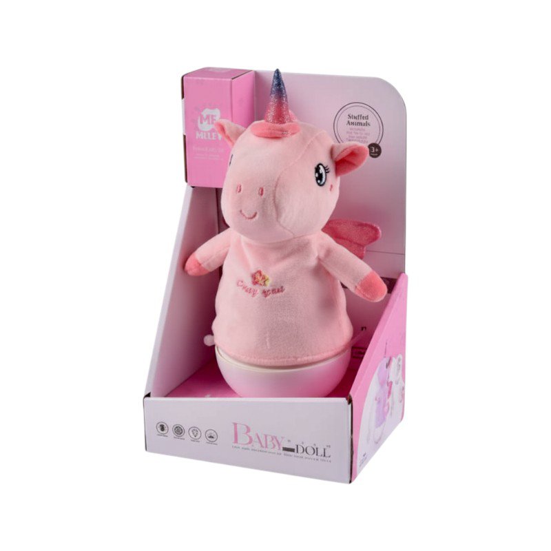 Plush Unicorn with position reset & sounds - Mi-607Z - 917133