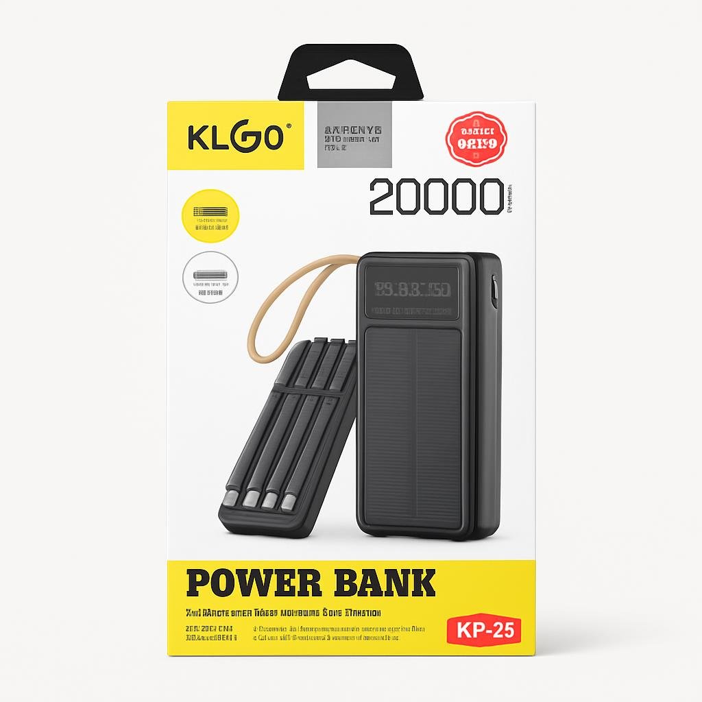 KLGO Power Bank 20000 mAh