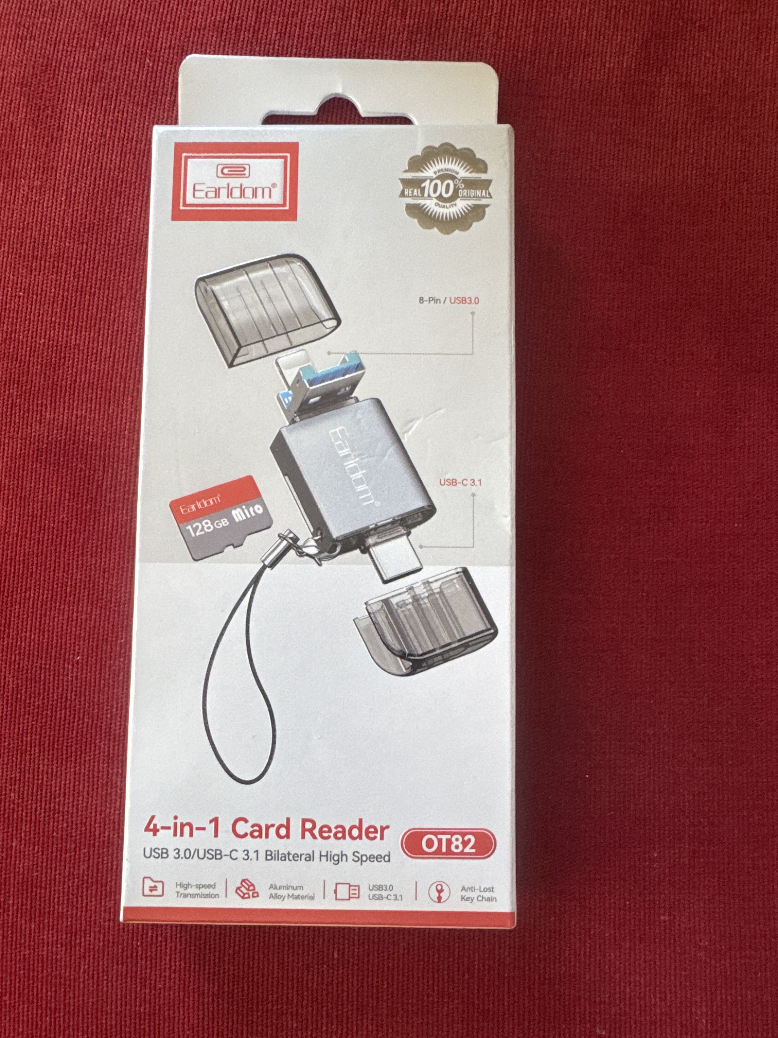 4 in 1 Card Reader USB 3.0 & USB-C OTG