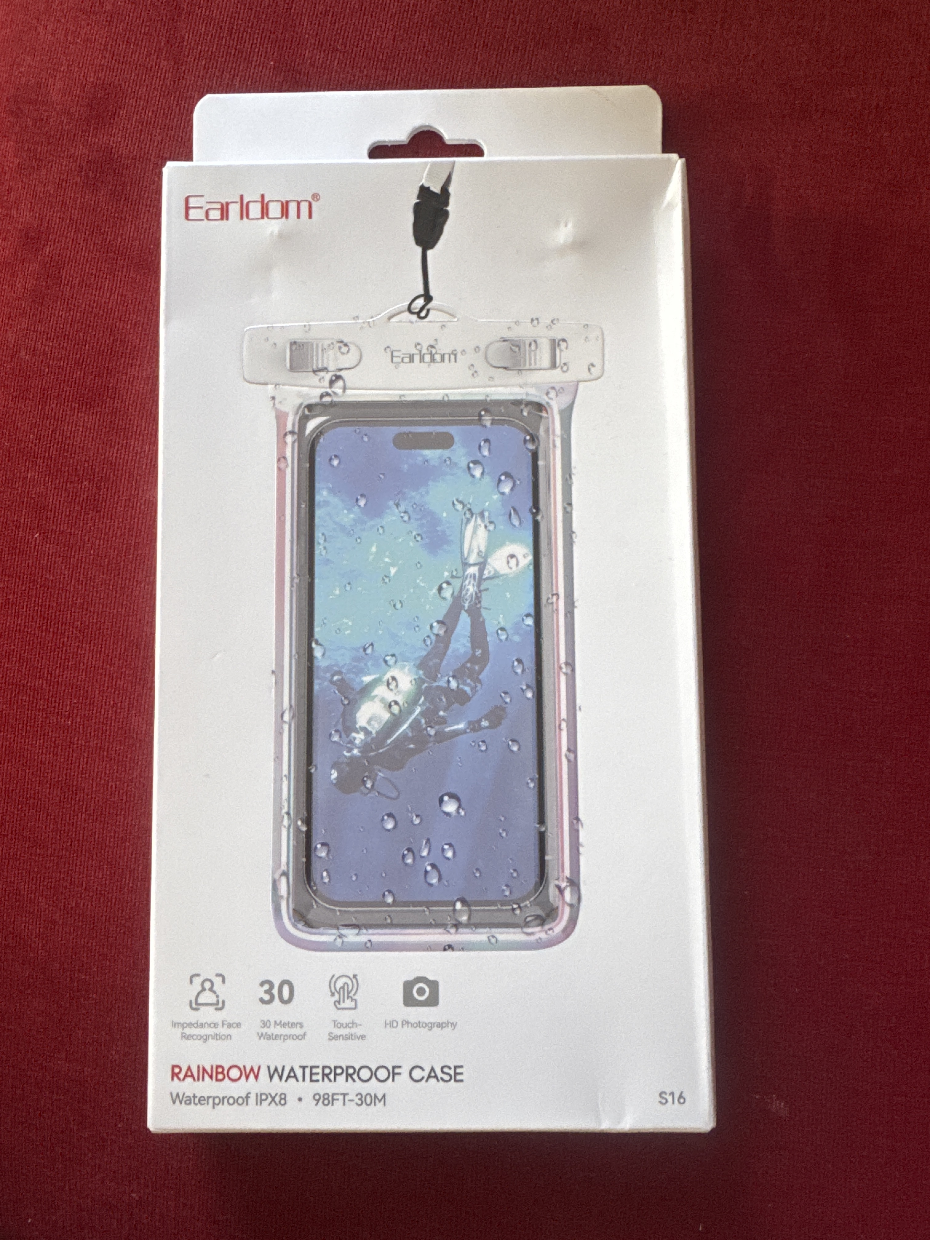 Waterproof Mobile Case IPX8 up to 30 Meters