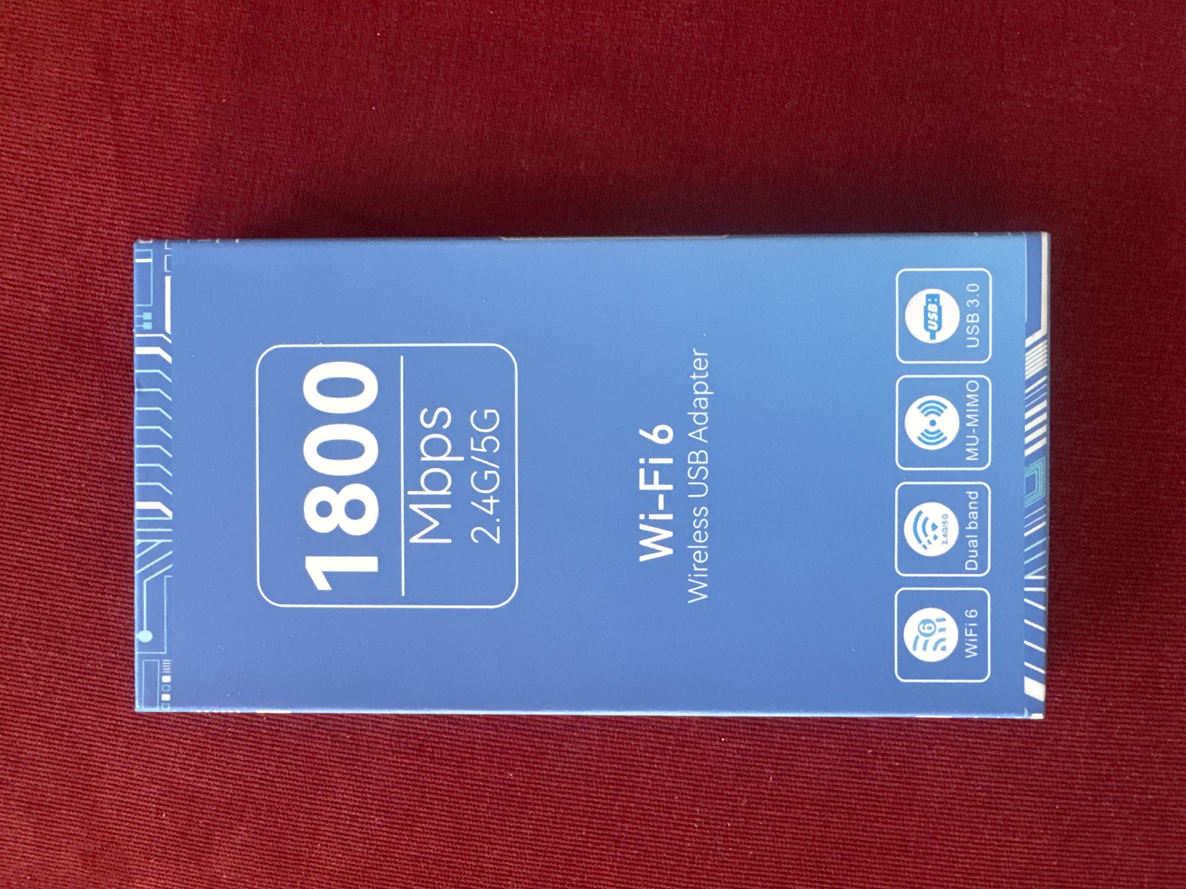 Ασύρματος Αντάπτορας USB Wi-Fi 6 AX1800 Dual Band